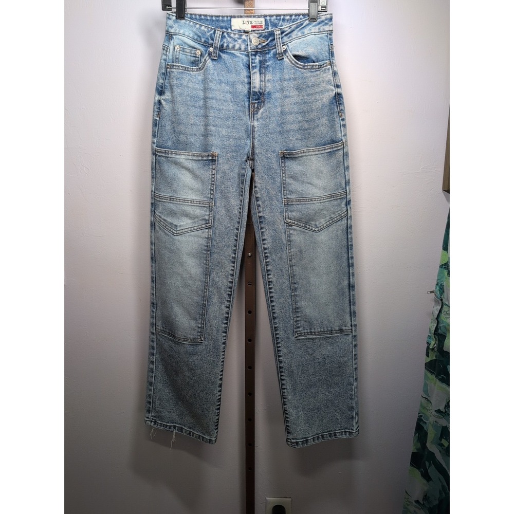 Love‎ Cult Jeans Multi Pockets EUC Size 5